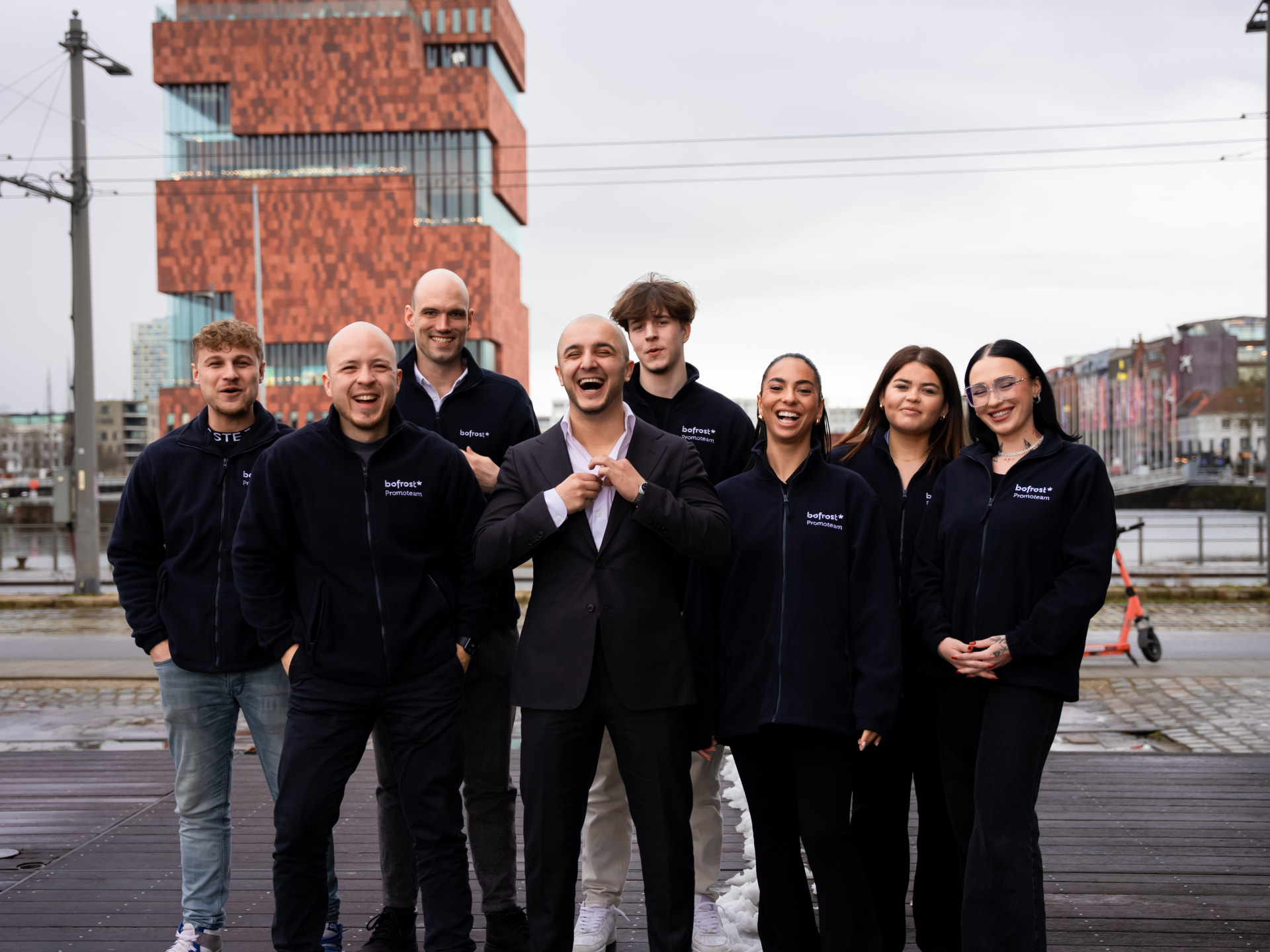 Het REALWISE-team voor het MAS in Antwerpen
